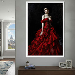 Midnight Flamenco - TooplesArt - NicheCanvas