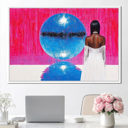Reflective Sphere Reverie - NicheCanvas