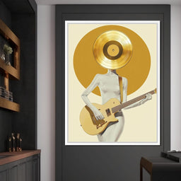 Golden Harmony Rhythm Euphoria - Neal Hackett - NicheCanvas