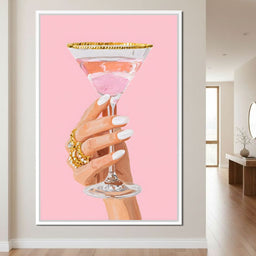 Chic Martini Luxury Toast - NicheCanvas