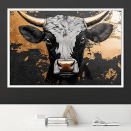 Golden Majesty of the Plains - NicheCanvas