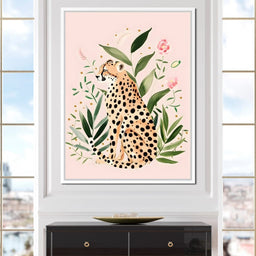 Golden Cheetah Tropical Garden - NicheCanvas