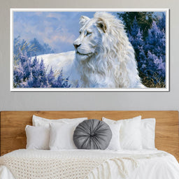 Noble Monarch of Lavender Fields - NicheCanvas
