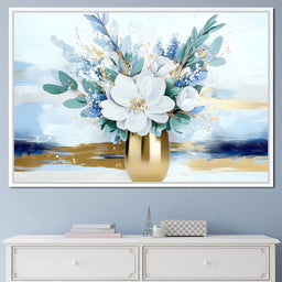 Golden Bouquet Dreamscape - NicheCanvas