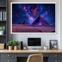 Stardust Over Giza - TooplesArt - NicheCanvas