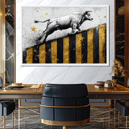 Golden Bull Market - NicheCanvas