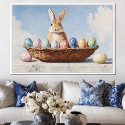 Easter Bunny Dreams Basket - NicheCanvas