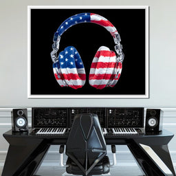 Patriotic Beats of Freedom Sound - NicheCanvas