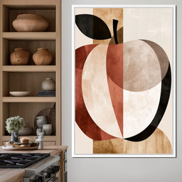 Geometric Study of Harvest Fruit - NicheCanvas