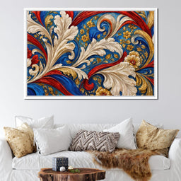 Royal Baroque in Bloom - TooplesArt - NicheCanvas