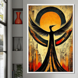 Radiant Wings of Dawn - NicheCanvas