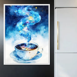 Celestial Coffee of Dreams - NicheCanvas