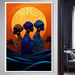 Daughters of the Sun - TooplesArt - NicheCanvas