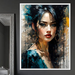 Female Portrait 0059 - Vizahn Burger - NicheCanvas