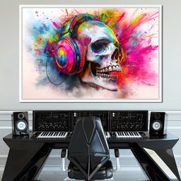 Harmony of Colors and Sound - NicheCanvas