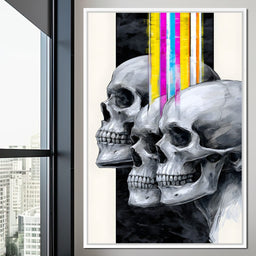 Trilogy of Modern Mortality - NicheCanvas