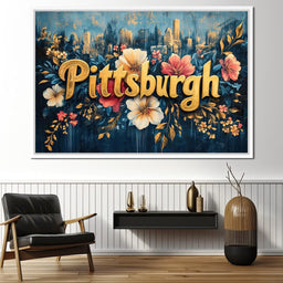 Pittsburgh Flowers - NicheCanvas