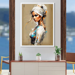 Female Portrait 256 - Johanjjf - NicheCanvas