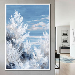 Frosted Seaside Botanicals - NicheCanvas