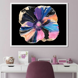 Gilded Petals Of A Midnight Garden - NicheCanvas