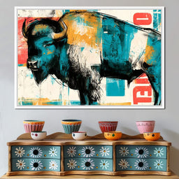 Sturdy Spirit of the Open Range - NicheCanvas