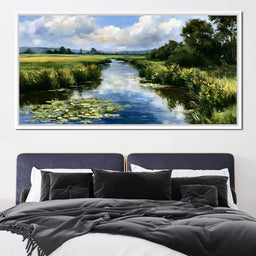 Summer Solstice Over The Still Waters - NicheCanvas
