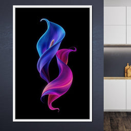 Cosmic Petal Helix - TooplesArt - NicheCanvas