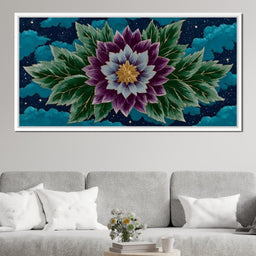Celestial Nightflower Dream - NicheCanvas