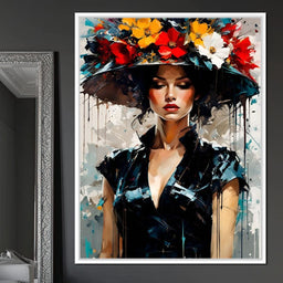 Female Portrait 0039 - Vizahn Burger - NicheCanvas