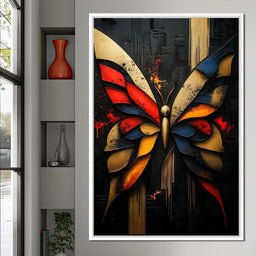 Butterfly Radiance Symphony - NicheCanvas