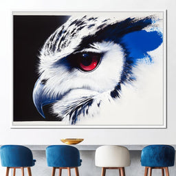 Majestic Owl Visionary Glimpse - NicheCanvas