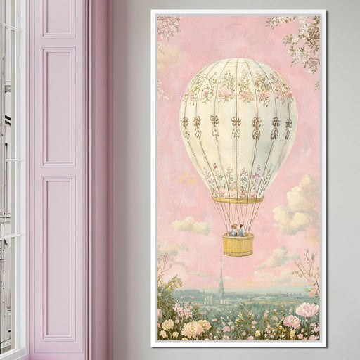 Whimsical Ballad of Airborne Dreams Canvas Print