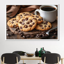 Cookies and Coffee Delight - NicheCanvas