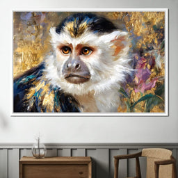 Golden Gilded Monkey Muse - NicheCanvas