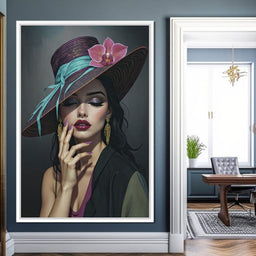 A Lady’s Poise - TooplesArt - NicheCanvas