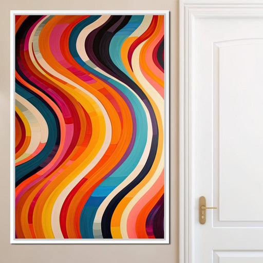Vibrant Waves of Harmony Canvas Print