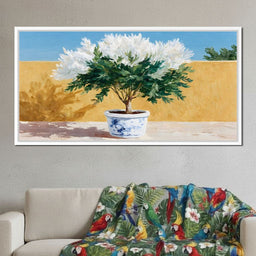 White Chrysanthemum - NicheCanvas