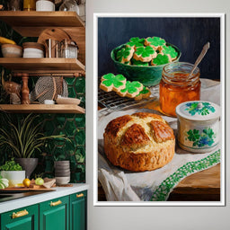 Shamrock Cookies Honey Loaf - NicheCanvas