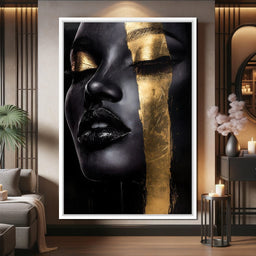 Golden Elegance Unveiled - NicheCanvas