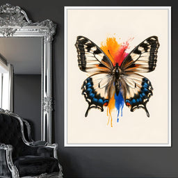 Fragmented Wings Of A Changing Mind - NicheCanvas