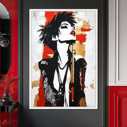 Electric Reverie Rebellion - NicheCanvas