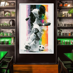 Victory Through The Vibrant Pitch - NicheCanvas
