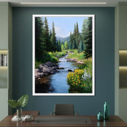 Alpine Creek Wildflower Trail - NicheCanvas