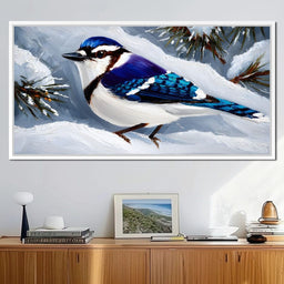 Winter Plume Tranquility - NicheCanvas