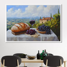 Tuscan Vineyard Bounty - NicheCanvas