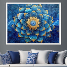 Radiant Lotus Dreamscape Maze - NicheCanvas