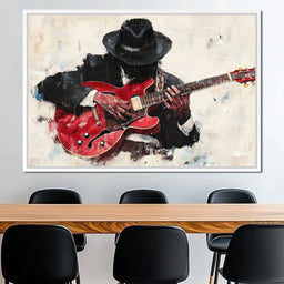 Guitar Groove in Motion - NicheCanvas