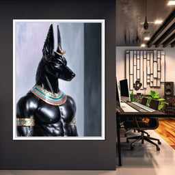  Anubis Guardian of the Pharaoh B - NicheCanvas