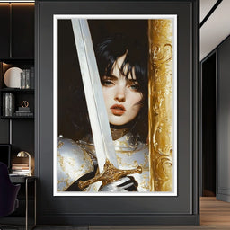 Guardian of Golden Honor - NicheCanvas