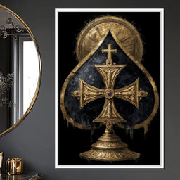 Gilded Faith Of The Spades - NicheCanvas